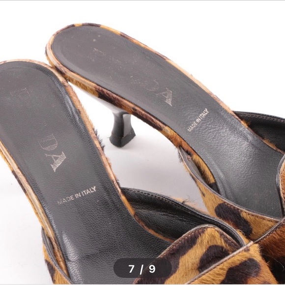 Prada Calf Hair Mules - Picture 6 of 9